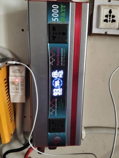 Al Karam 5000 waat inverter in good working conditions
