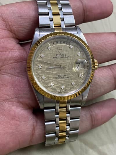 Tudor prince day date automatic swiss