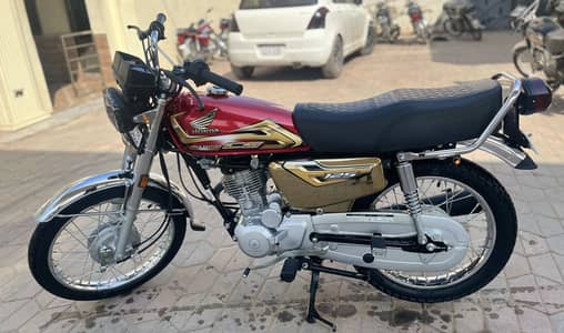 Honda CG 125S golden edition 2026