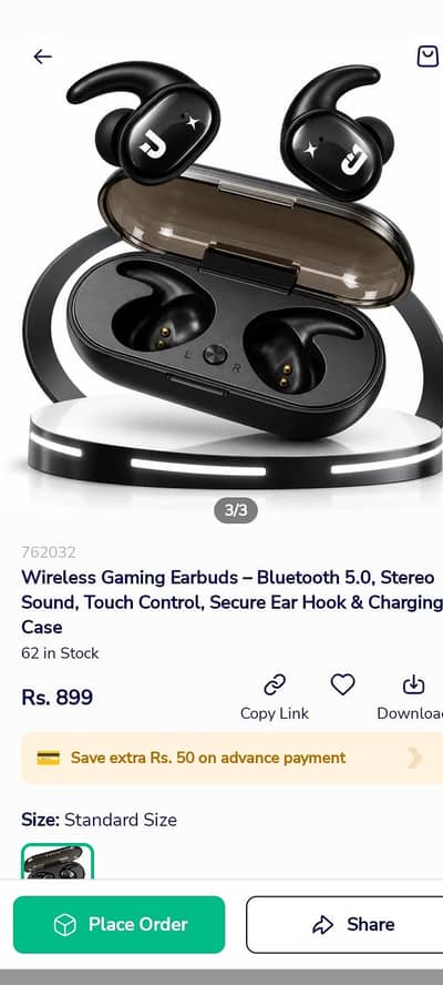 gaming earphones music earphones wireless