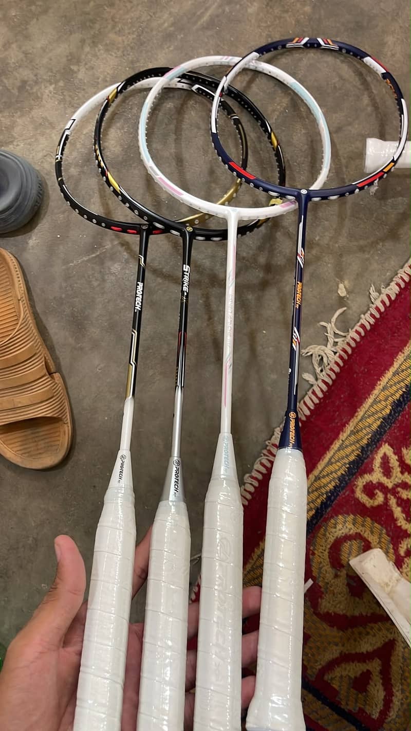 protech badminton racket 0