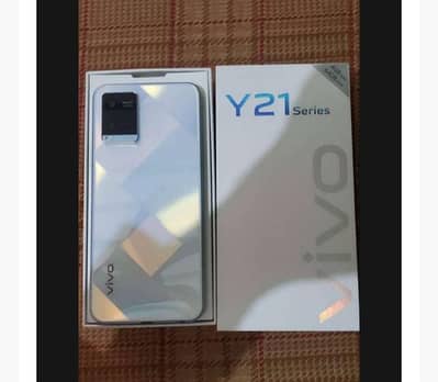 Vivo y21 4 64 full Box charger