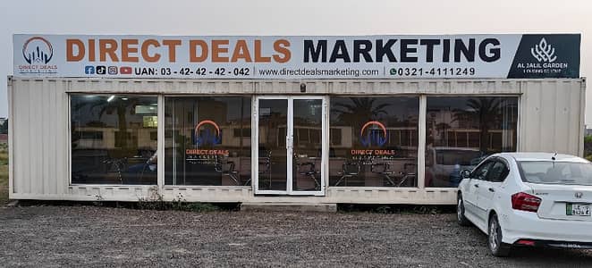 Direct Deals Marketing Offers Prime Location Commercial Plot Available For Sale Reasonable Price in C Block Al Jalil Garden