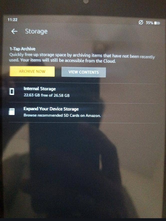 Amazon Fire tablet 2