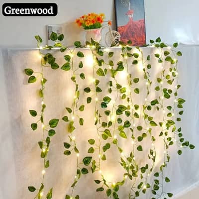 LED Fairy Lights Artificial Plant Leaves bail