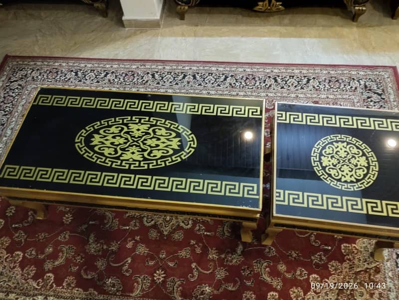 Sofa set with Table set 4