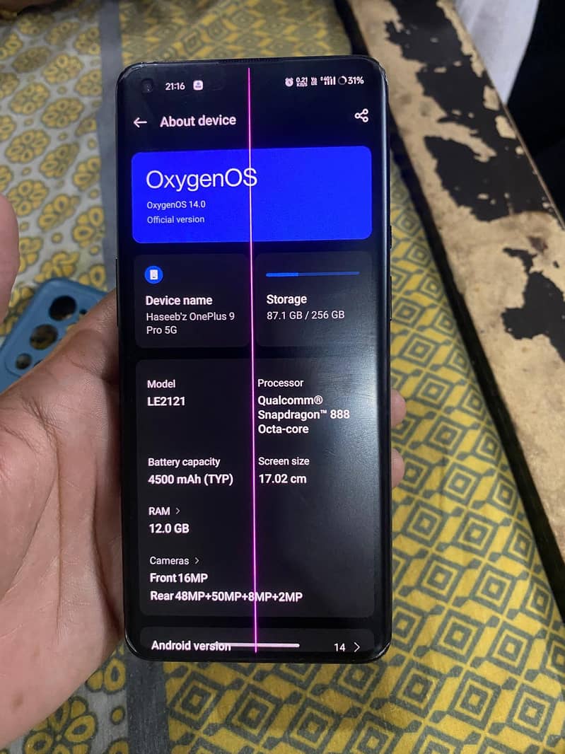 One Plus 9 Pro 1