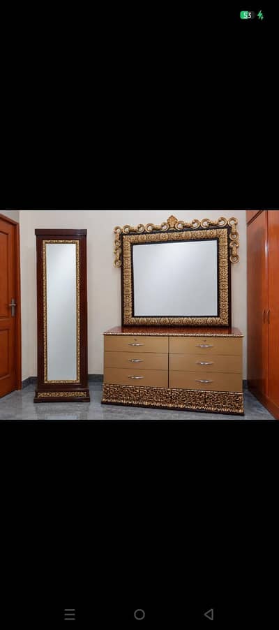 Bed Set, dressing, standing mirror for Sale