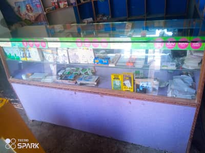 Stylish Glass Display Counter for Shop – Excellent Condition