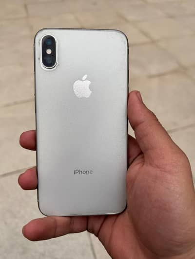 iPhone X 256GB PTA Approved | Face ID OK | White | Fresh Battery