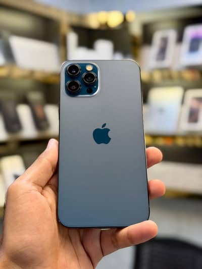 iPhone 12 Pro Max 256GB PTA Approved | 93% Battery | Blue