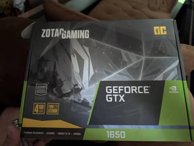 Zotac GTX 1650 10/10 with box