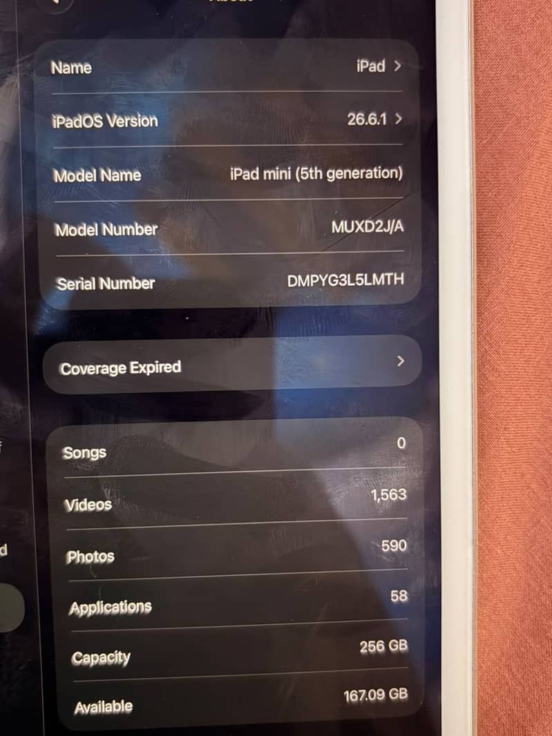 Ipad mini 5 256 non pta 1