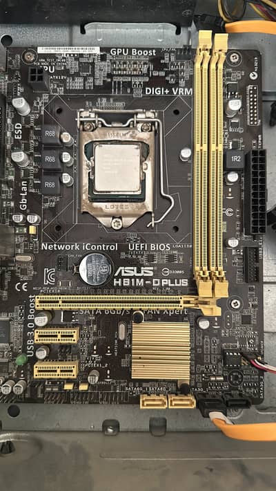 H81M plus motherboard and xeon 3.2 ghz processor seperate also