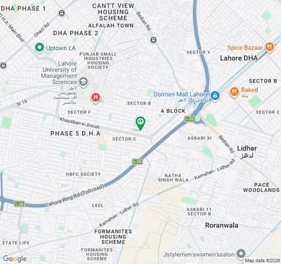 2 Kanal Plot No-27 Nearby- Back Of Main- Block B - On Top Location Of Phase 5 DHA Lahore For Urgent Sale