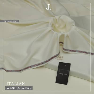 Italian Wash & Wear Suit – Premium Fabric