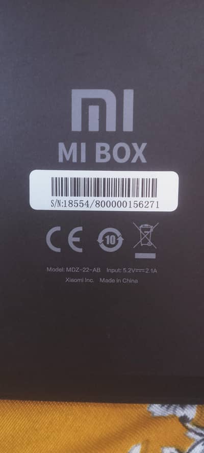 Xiaomi Mi Box Android Tv -MDZ22AB Built in Chromecast 4K Ultra HD+