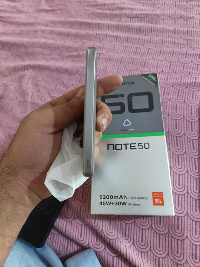 Infinix Note 50 8+8 256 12