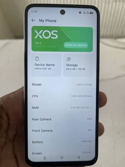 Infinix Hot 60i
