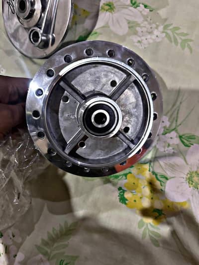 RUSH company back wheel drum & rubber & plate & rim ki tilie new