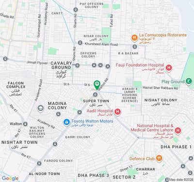 2.5marla plot for sale in main boulevard defence opposite adil hospital
