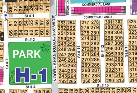 Spacious 1 Kanal Plot 80 Ft Road Build Your Luxurious Lifestyle Plot Sector H In DHA MULTAN PHASE- 1
