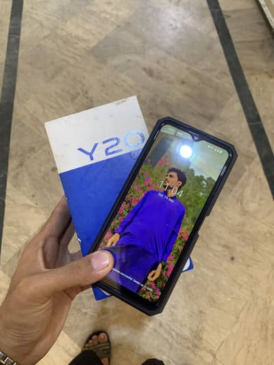 Vivo y20 pta official approve rm4 GB64 box hai all ok hai