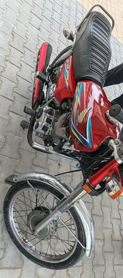 Honda CG 125 2018 Model – Punjab Number just buy and drive no work