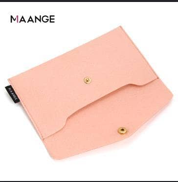 Travel Makeup Brush Holder Bag - Portable Cosmetic Brush Storage Case  Organizer Pouch 1 PCS  R5735