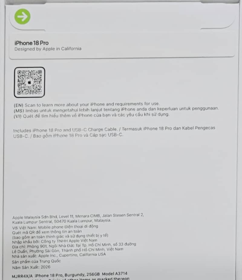 Apple iPhone 18 Pro 1