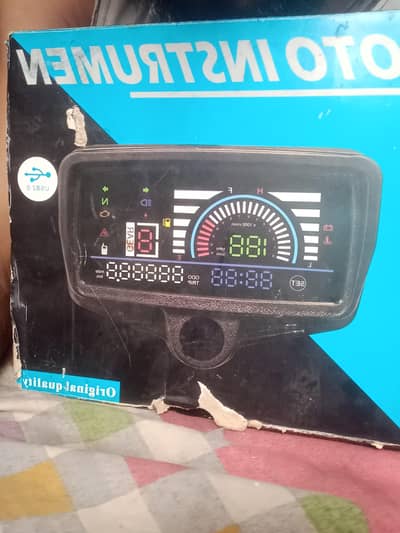 Honda cg 125 digital meter almost new meter  urgent sale