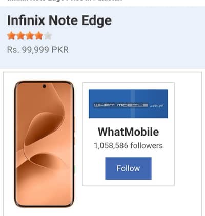 Infinix Note Edge
