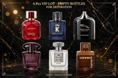 empty perfumes bottle