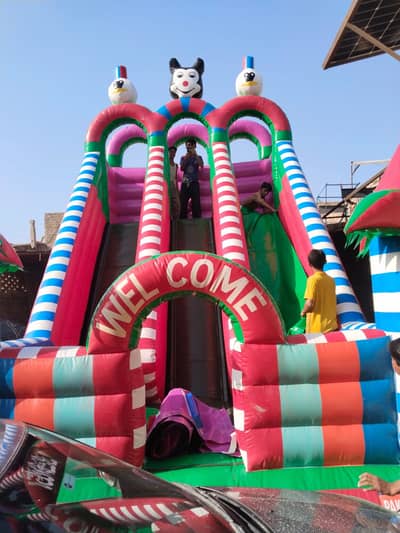 Premium Inflatable Pool, Castle & Kids Play Area