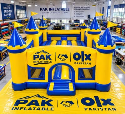 Bouncy Castle & Inflatable Water Slide For Sale
