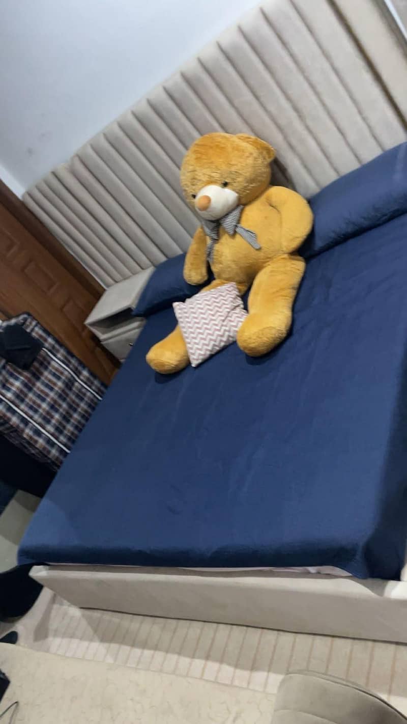 double bed with side tables 2
