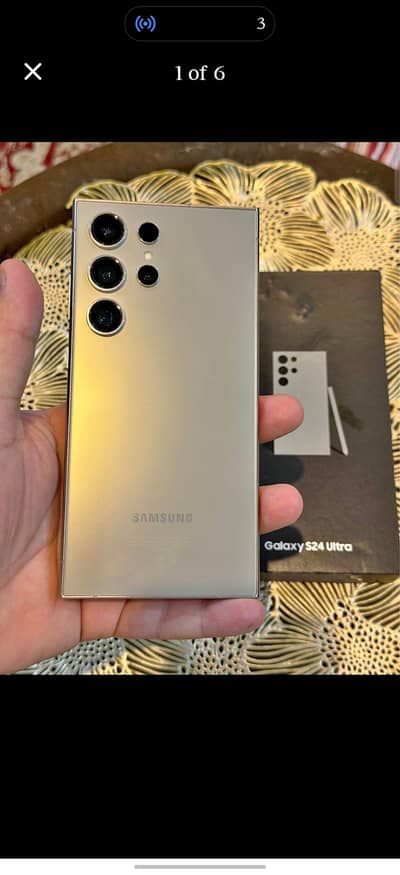 Samsung's Galaxy 24 Ultra full box pta approved urgent sale connect