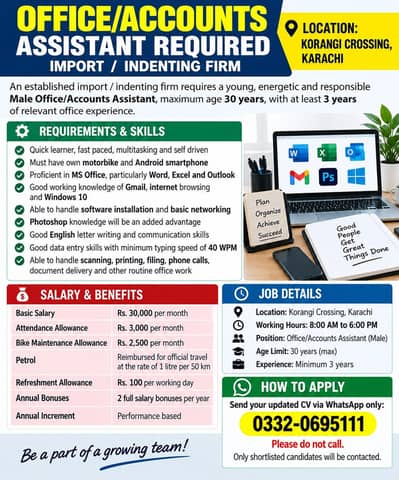 Office/Accounts Assistant
