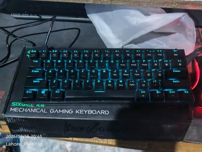 Black Shark Sixgill K4 RGB 60% Mechanical Gaming Keyboard
