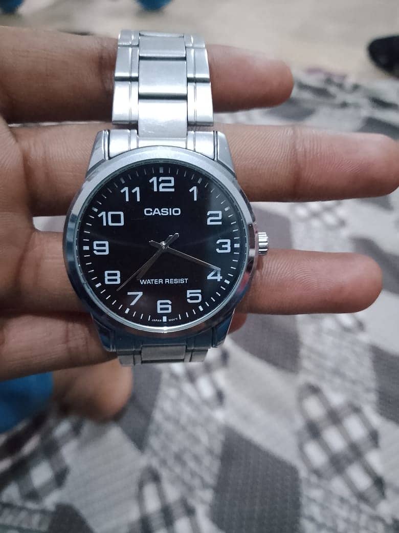 casio water reset clock 1