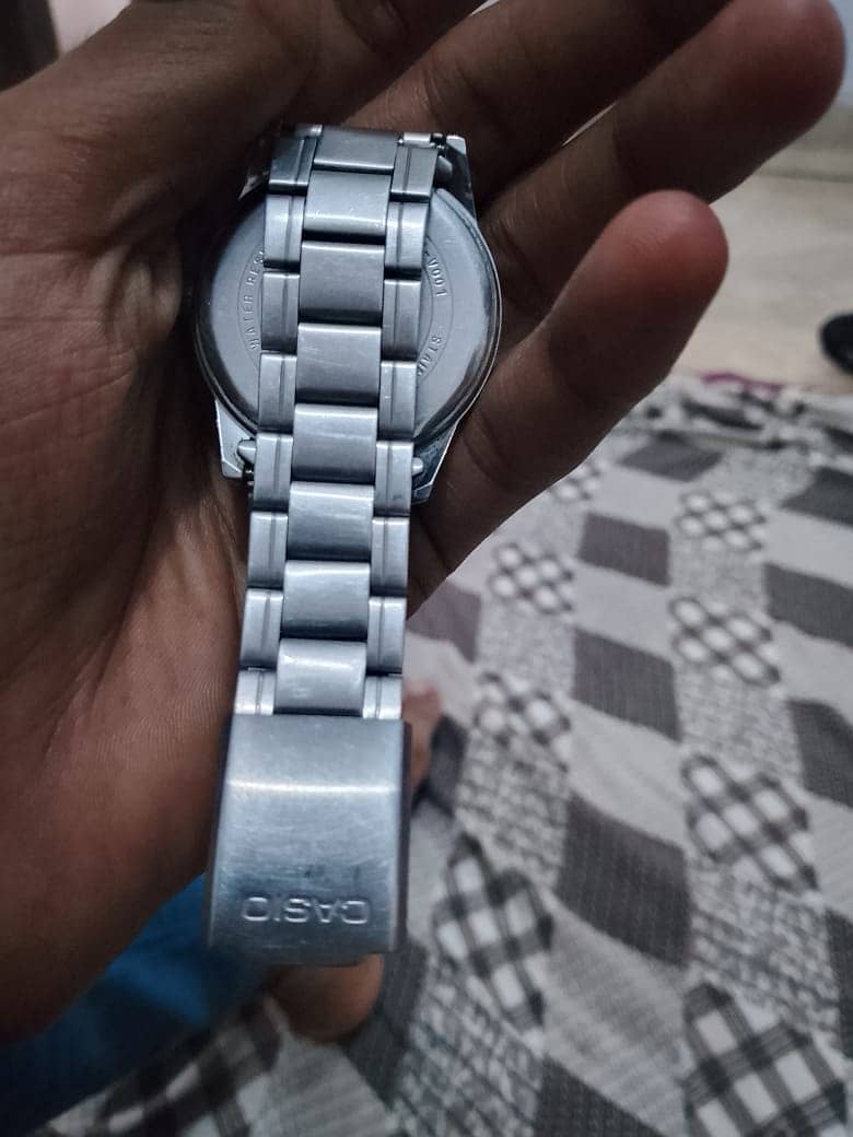 casio water reset clock 4