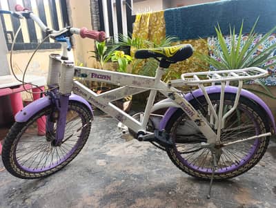 Frozen Theme Cycle in Good Condition for Girls/Kids