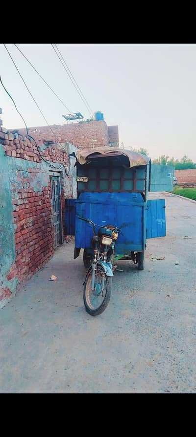 united cabin rickshaw double cabin back 2no tyres new hian