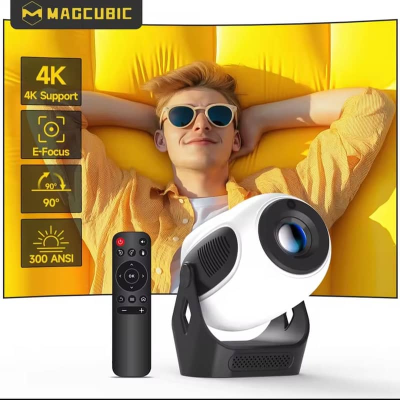 Android 4K Projector | Full HD Smart LED Multimedia Projector 8