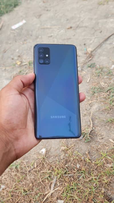 Samsung Mobile A51.6+6 ram 128 memory