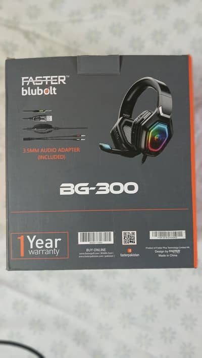 Faster blubolt BG300 3.5mm audio adaptor