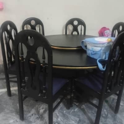 dining table with 6 chairs