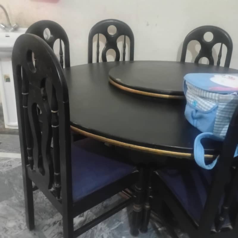 dining table with 6 chairs 1