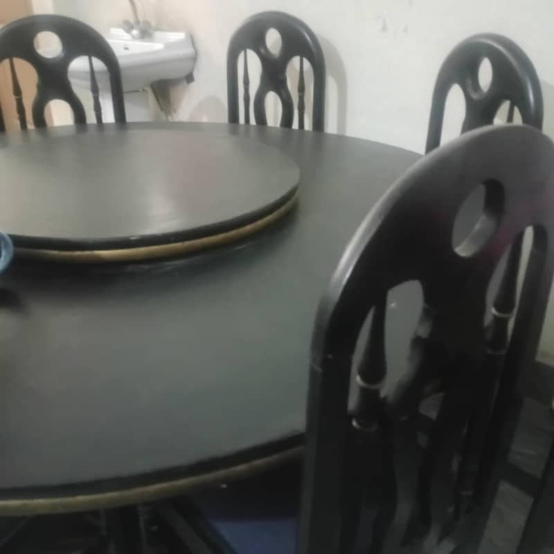 dining table with 6 chairs 2
