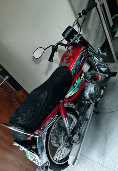 Honda CD 70 2022 Model – Red Color | Excellent Condition